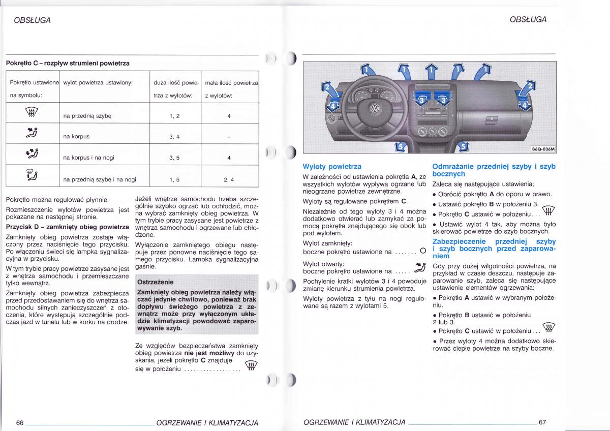 VW Polo IV 4 instrukcja obslugi page 55 pdf