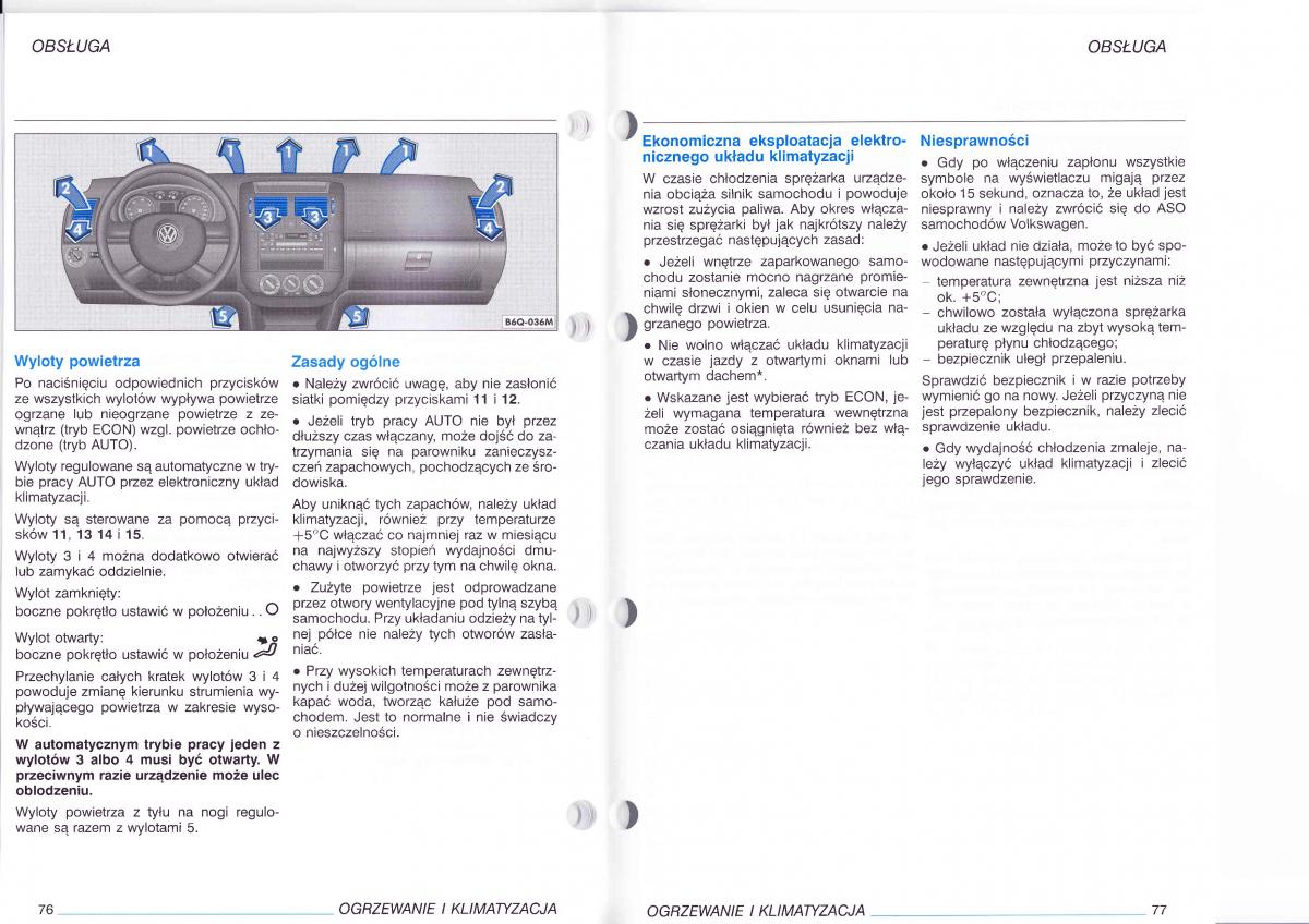 VW Polo IV 4 instrukcja obslugi page 60 pdf
