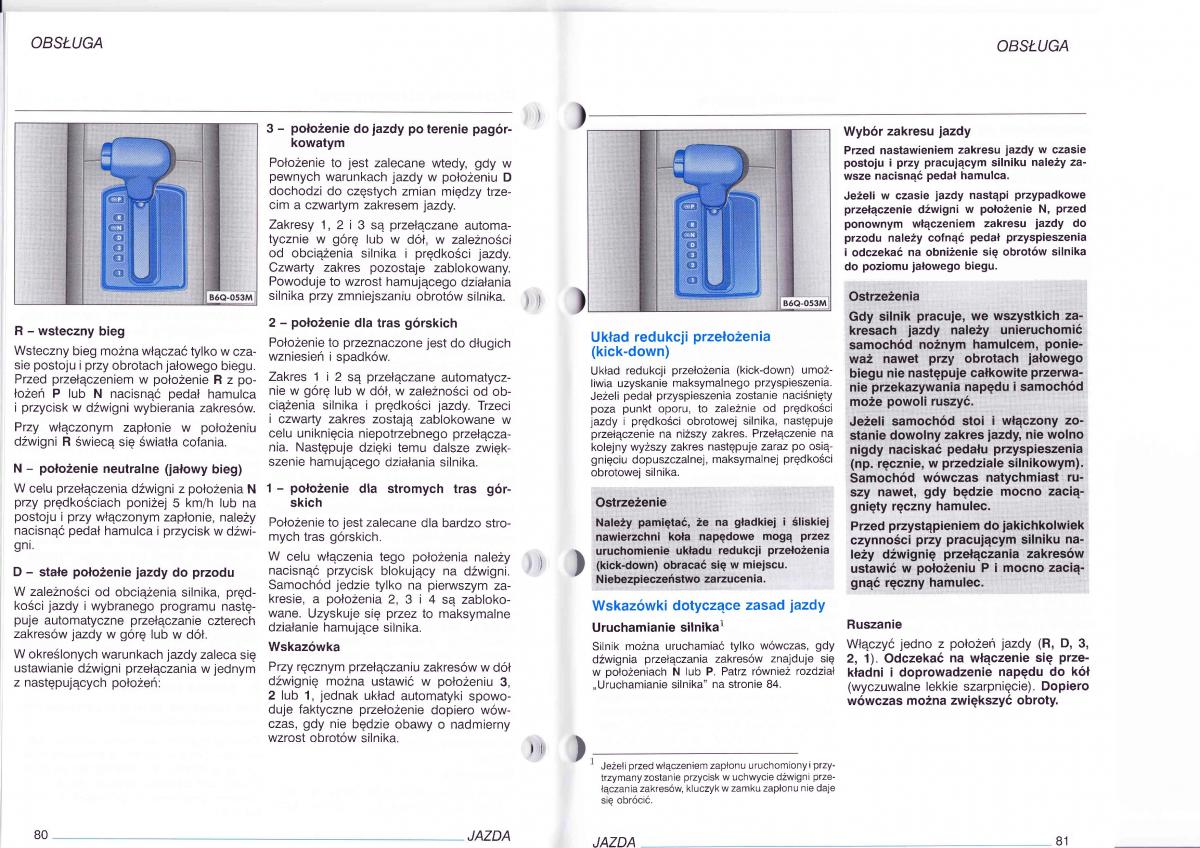 VW Polo IV 4 instrukcja obslugi page 62 pdf