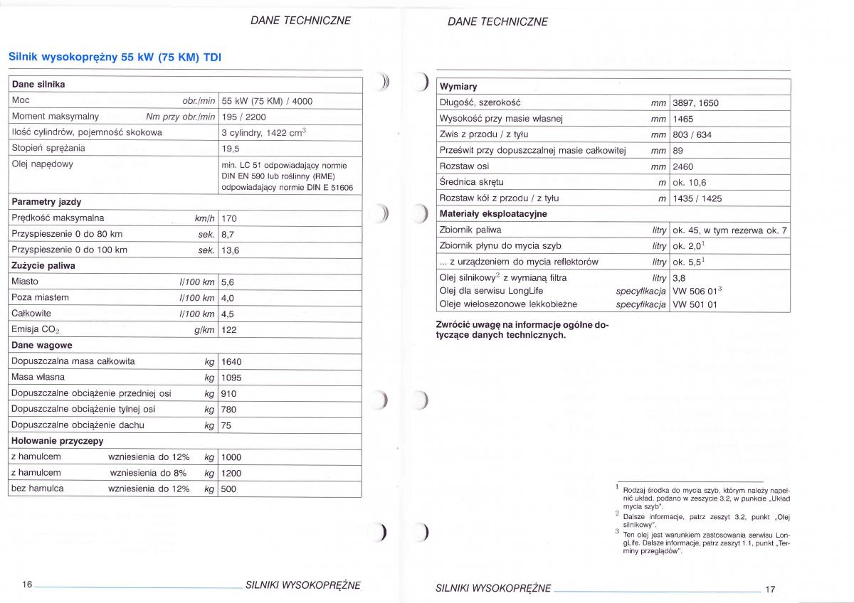 VW Polo IV 4 instrukcja obslugi / page 121