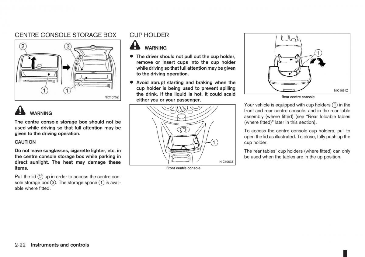manual nissan note nissan note i 1 e11 owners manual / page 64