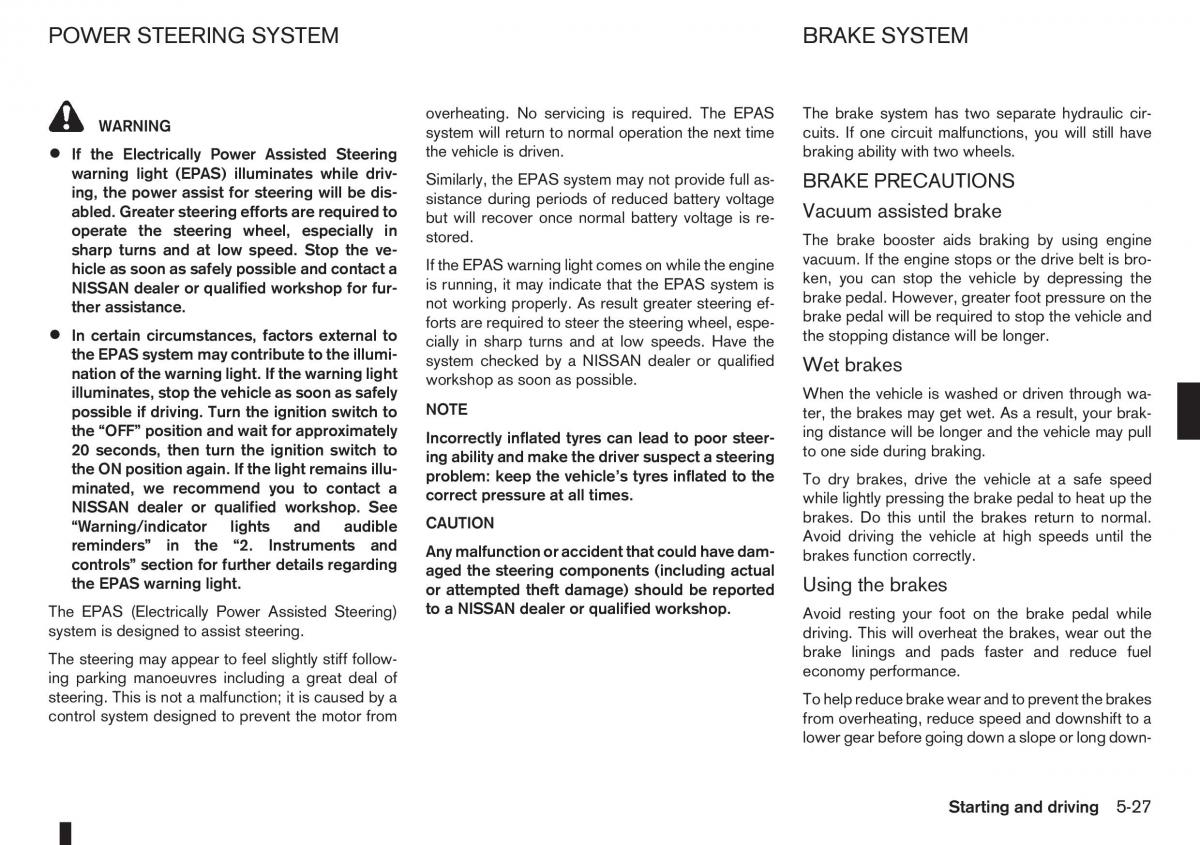 manual nissan note nissan note i 1 e11 owners manual / page 151