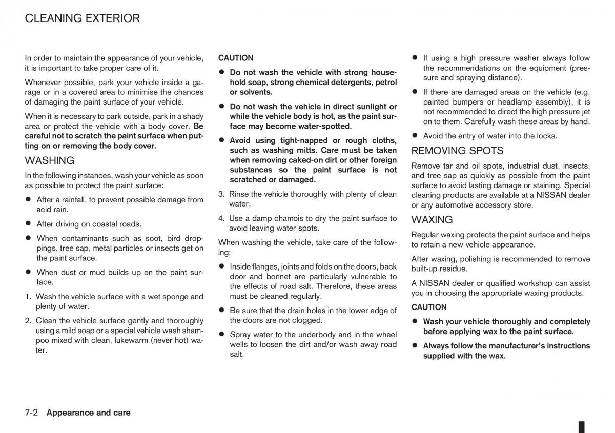 manual nissan note nissan note i 1 e11 owners manual / page 172