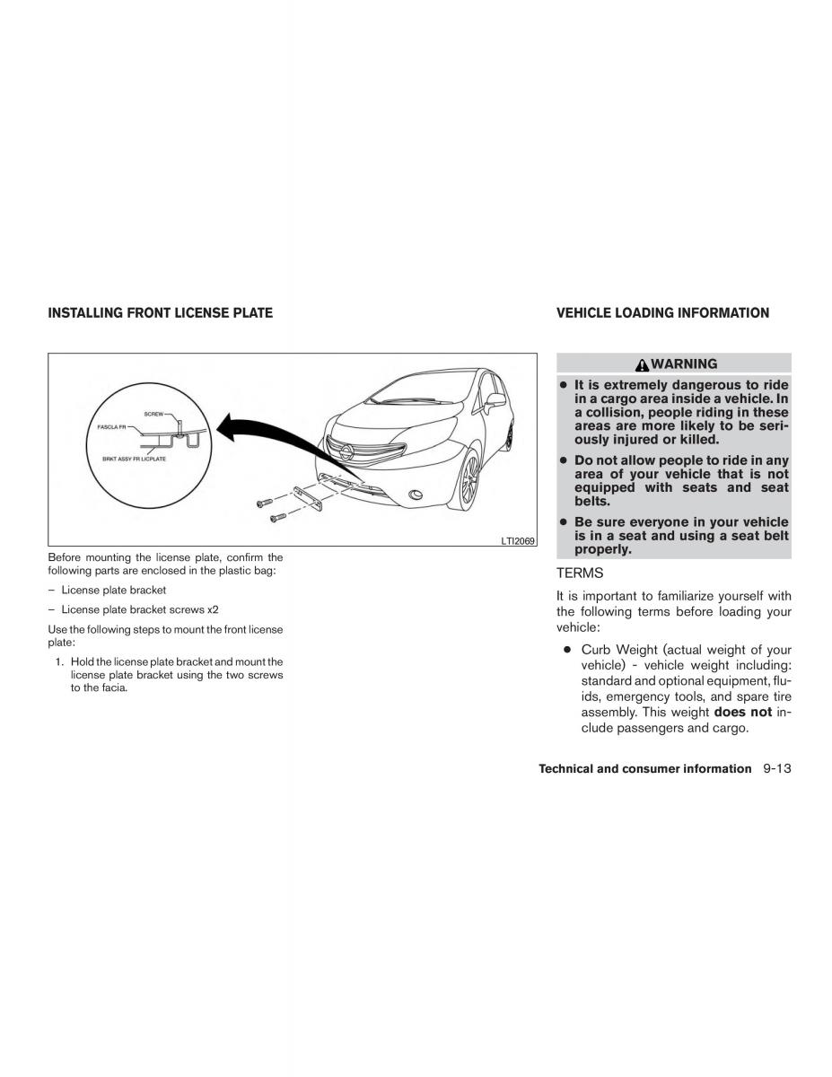 Nissan Note II 2 E12 owners manual / page 358