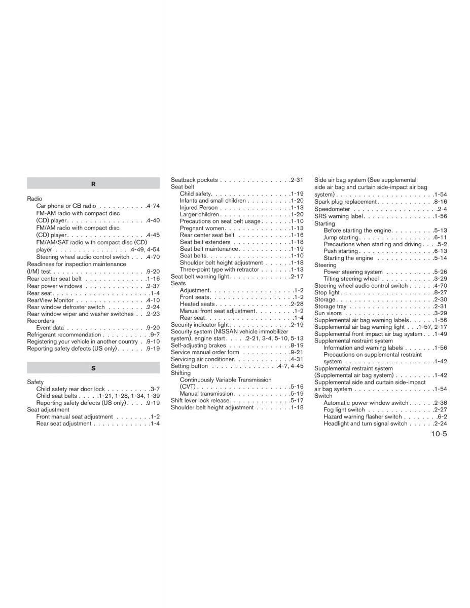 Nissan Note II 2 E12 owners manual / page 372