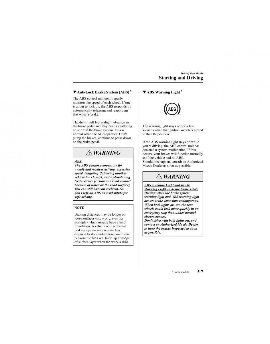 Mazda 6 I 1 Atenza owners manual / page 131