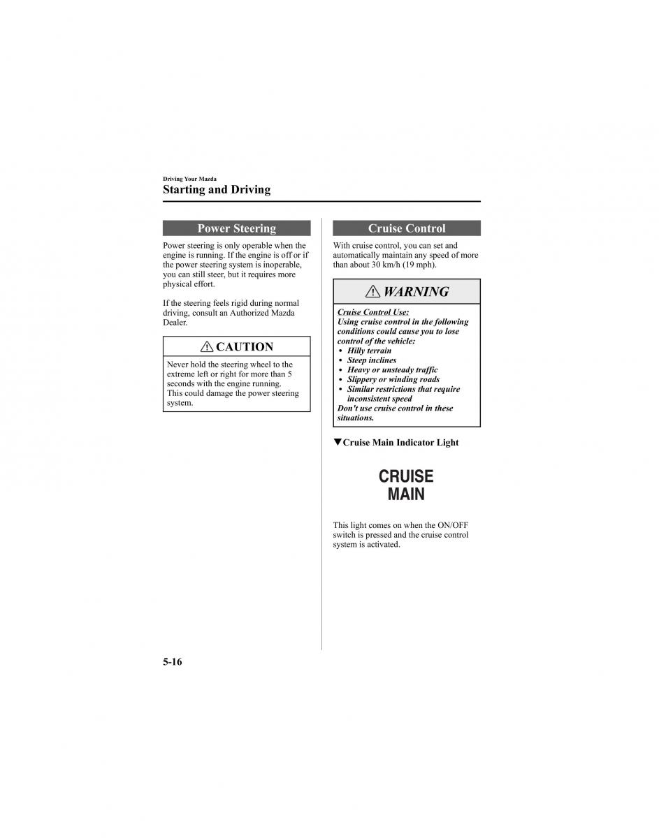 Mazda 6 I 1 Atenza owners manual / page 140