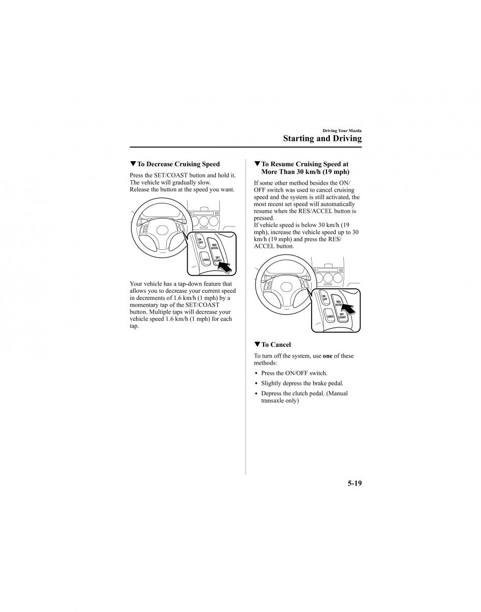 Mazda 6 I 1 Atenza owners manual / page 143