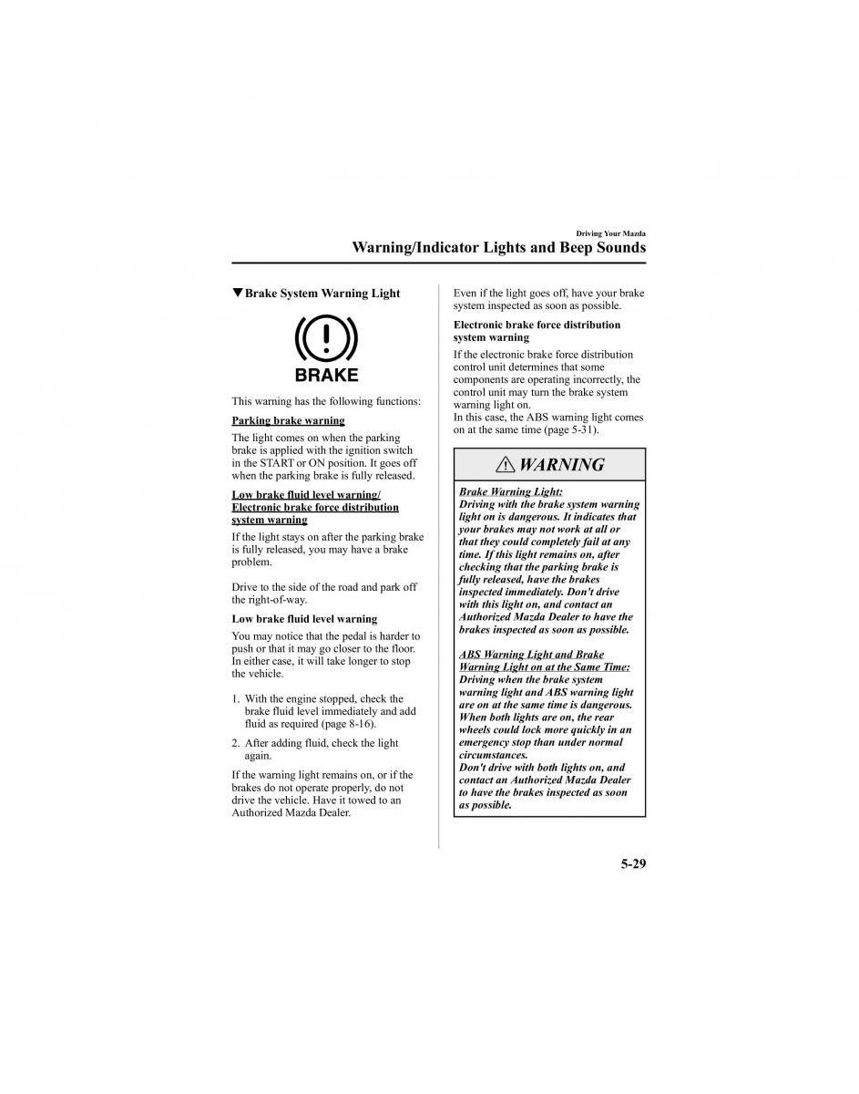 Mazda 6 I 1 Atenza owners manual / page 153