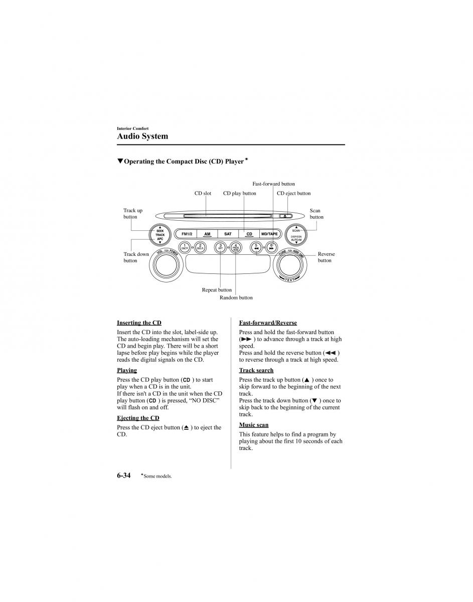 Mazda 6 I 1 Atenza owners manual / page 206