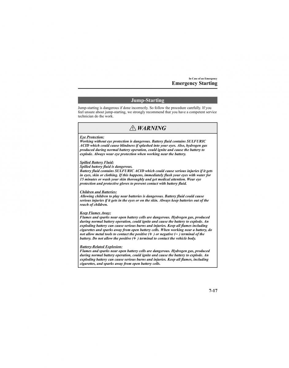 Mazda 6 I 1 Atenza owners manual / page 245