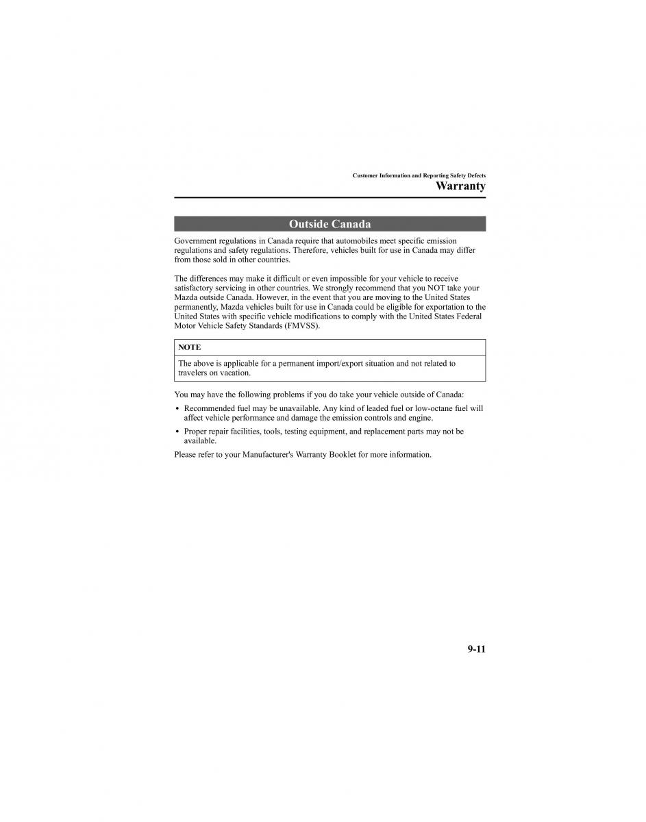 Mazda 6 I 1 Atenza owners manual / page 315