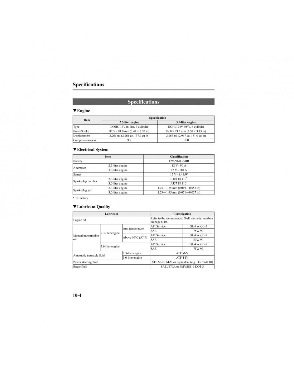 Mazda 6 I 1 Atenza owners manual / page 328