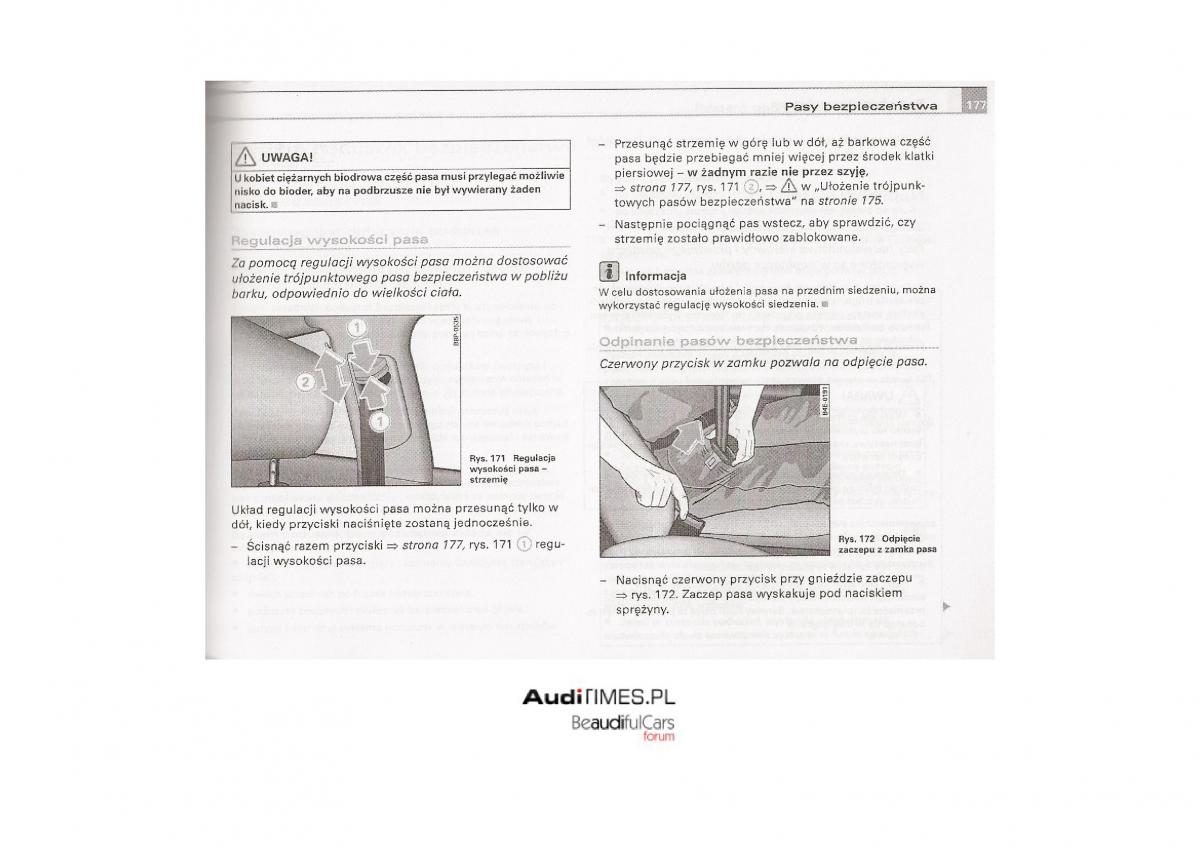 Audi A4 B7 instrukcja / page 174