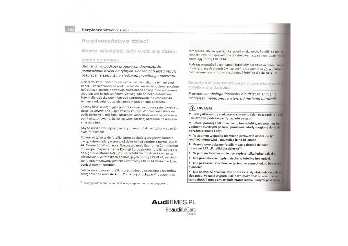 Audi A4 B7 instrukcja / page 187