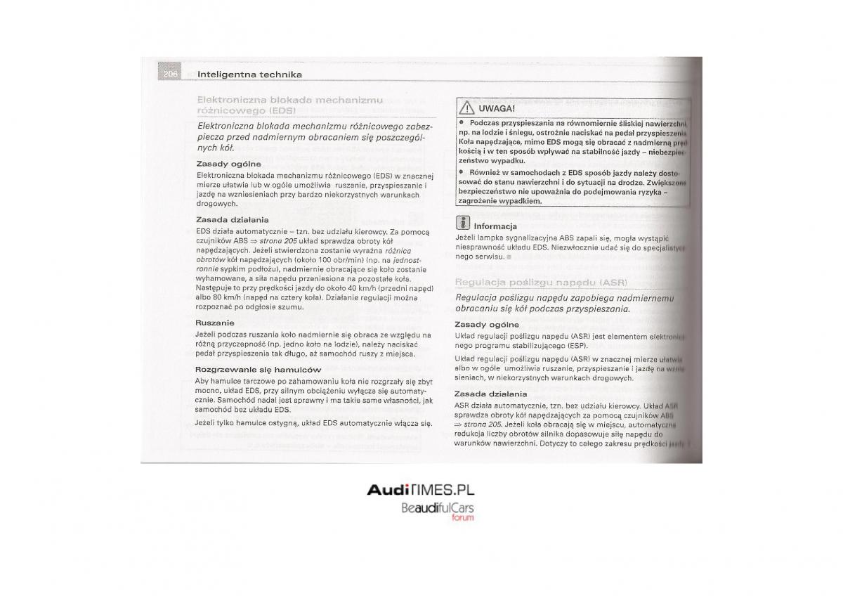 Audi A4 B7 instrukcja / page 200