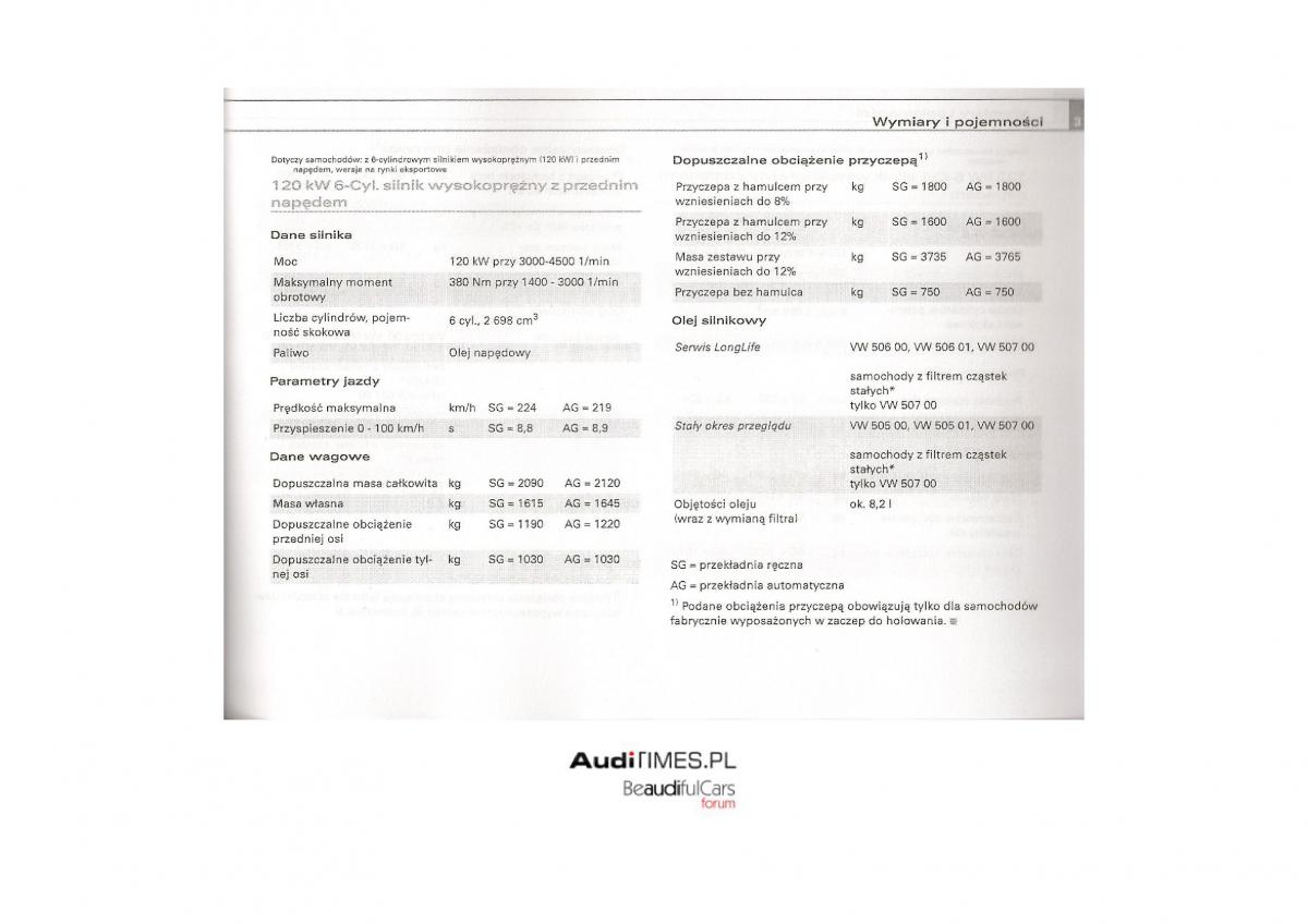 Audi A4 B7 instrukcja / page 315