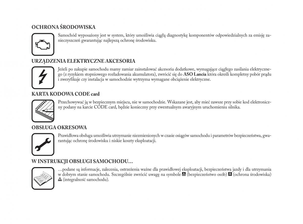 manual  Lancia Phedra instrukcja / page 4