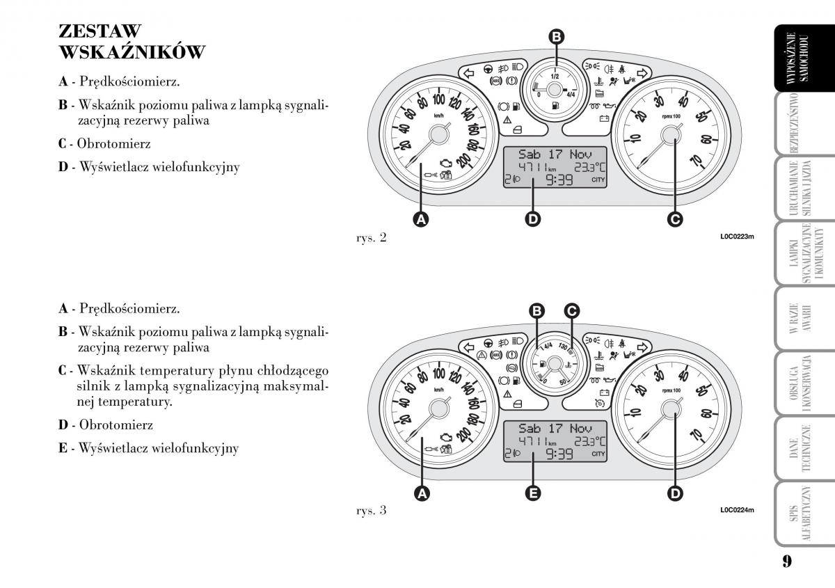 manual  Lancia Ypsilon I 1 instrukcja / page 11