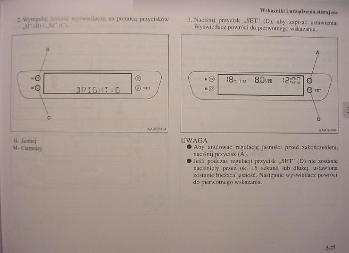 Mitsubishi Colt VI 6 Z30 instrukcja obslugi / page 139