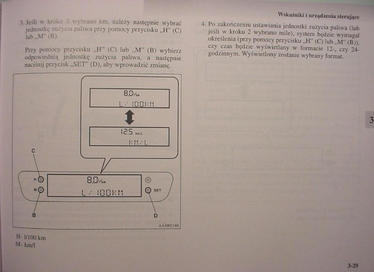 Mitsubishi Colt VI 6 Z30 instrukcja obslugi / page 141