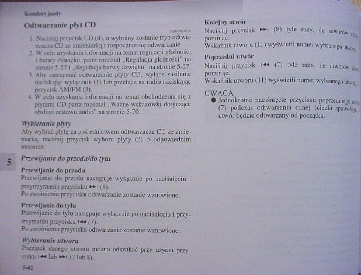 Mitsubishi Colt VI 6 Z30 instrukcja obslugi / page 245