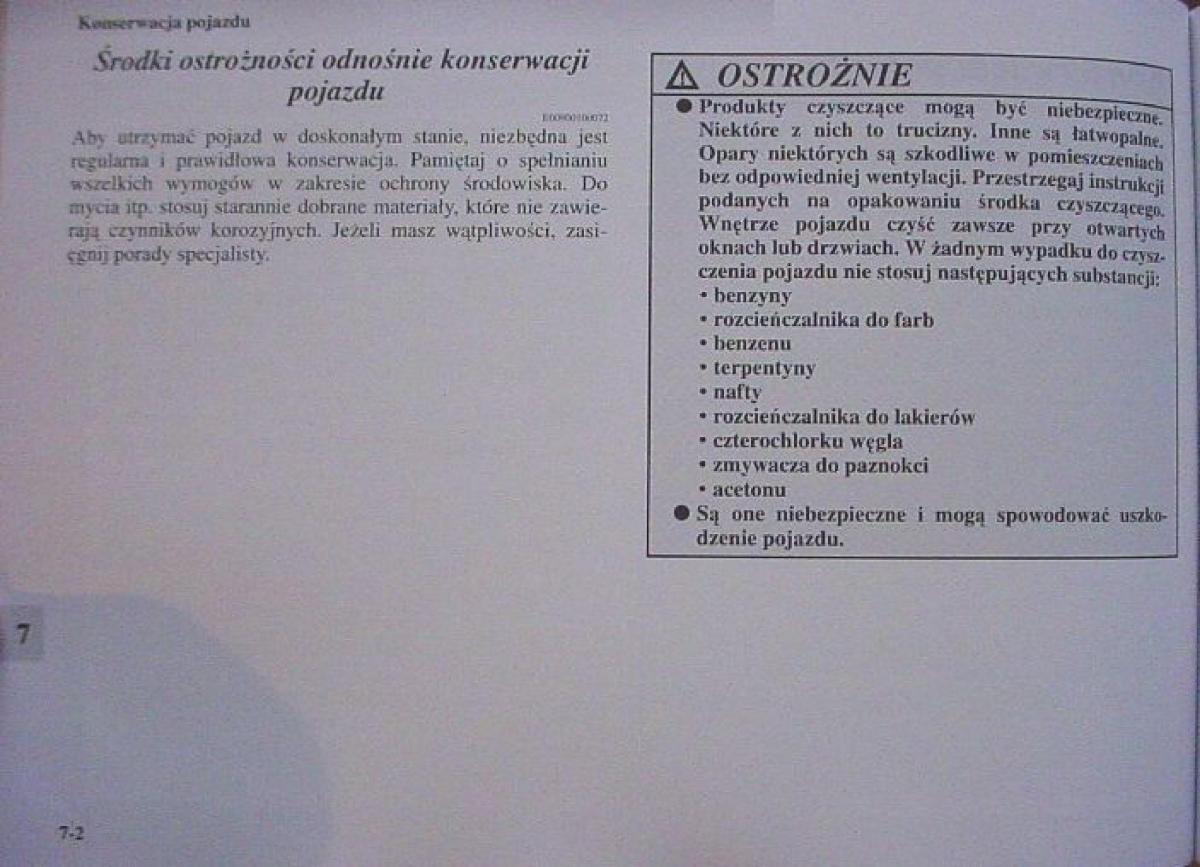 Mitsubishi Colt VI 6 Z30 instrukcja obslugi / page 338