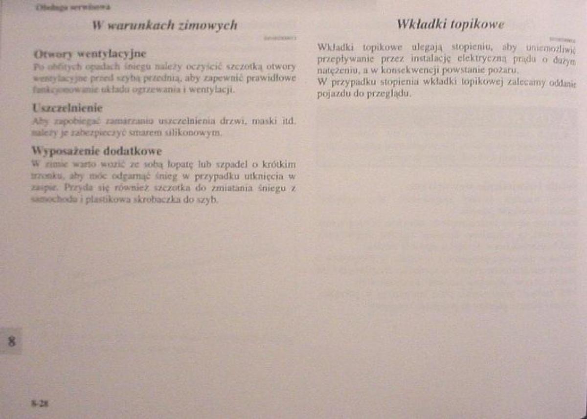 Mitsubishi Colt VI 6 Z30 instrukcja obslugi / page 374