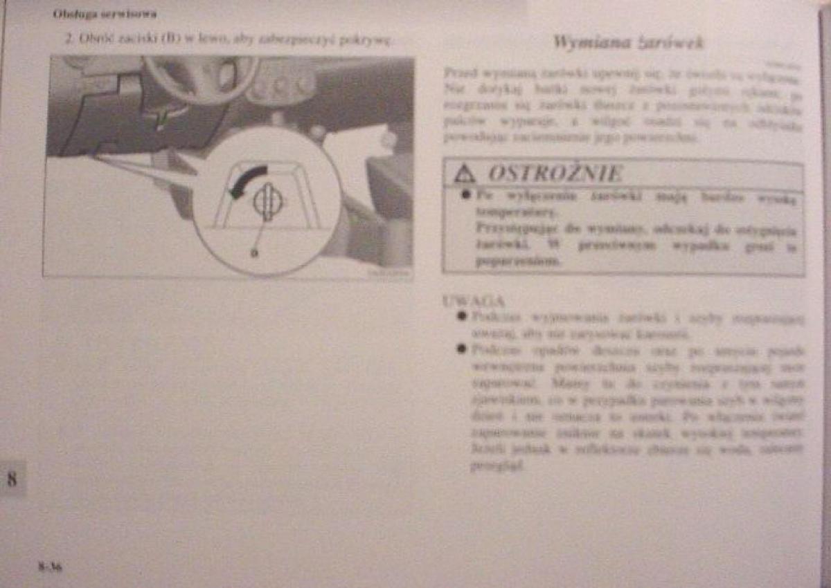 Mitsubishi Colt VI 6 Z30 instrukcja obslugi / page 382