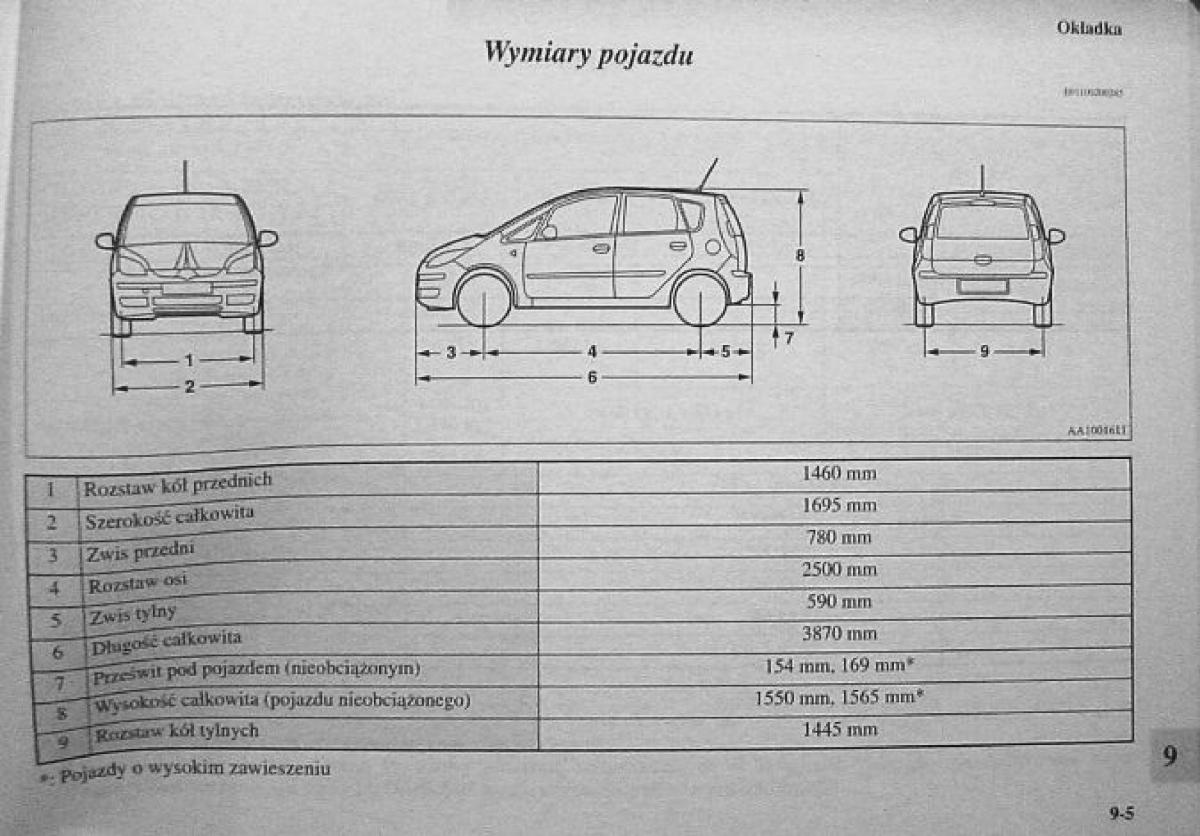 manual  Mitsubishi Colt VI 6 Z30 instrukcja / page 405