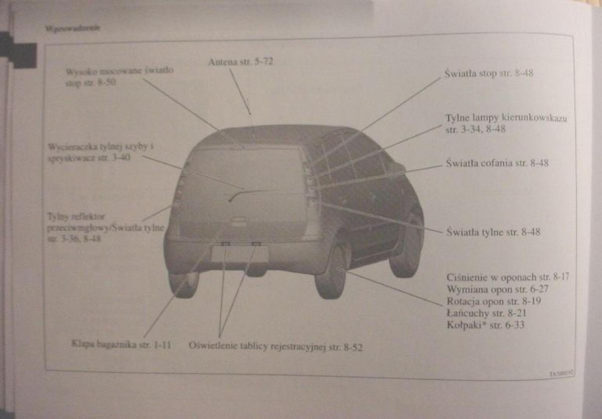 Mitsubishi Colt VI 6 Z30 instrukcja obslugi page 17 pdf