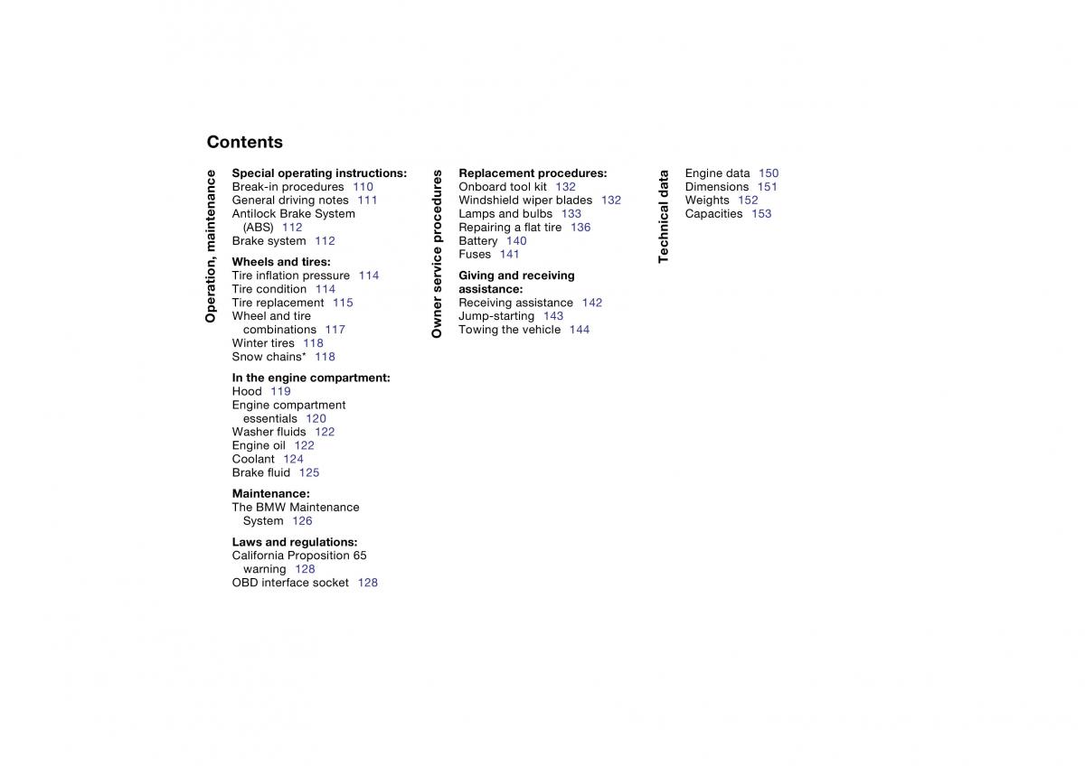 BMW M3 E46 owners manual / page 10