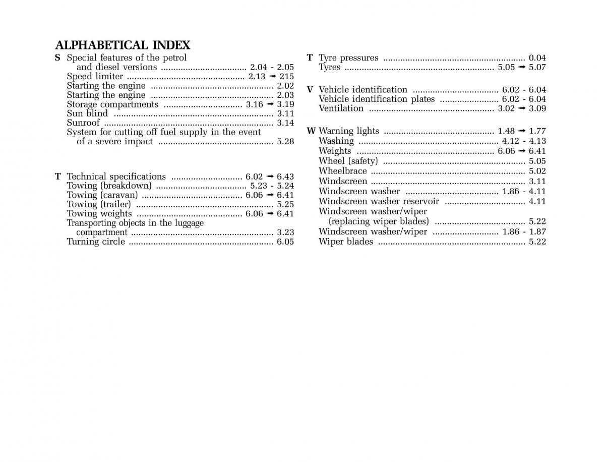 Renault Kangoo I 1 Nissan Kubistar Foton View M owners manual / page 235