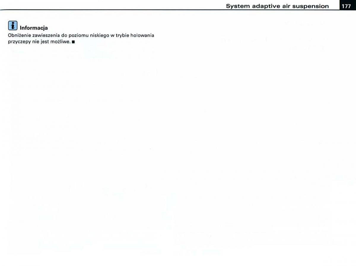 Audi A6 C6 instrukcja obslugi / page 177