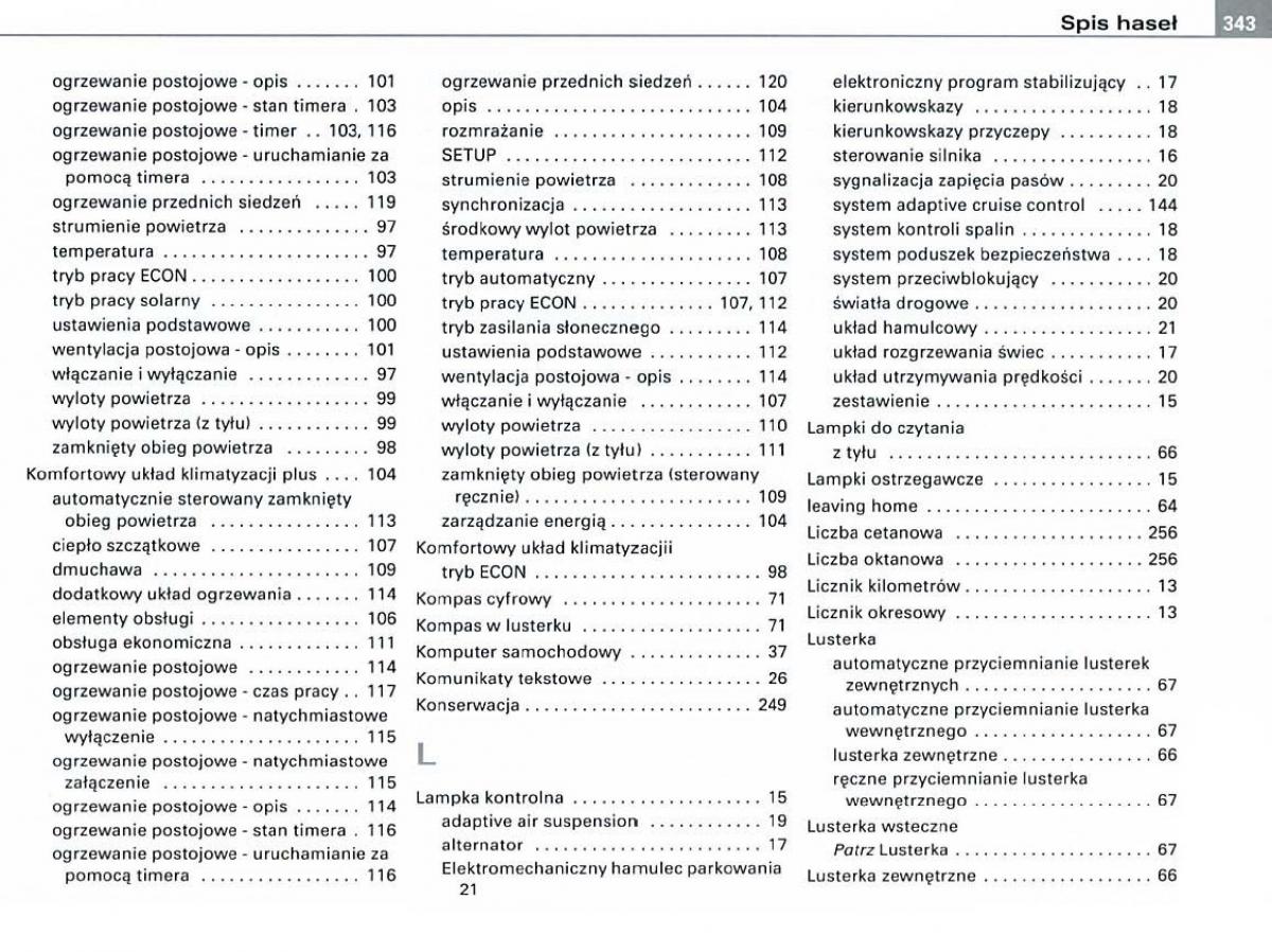 manual  Audi A6 C6 instrukcja / page 332