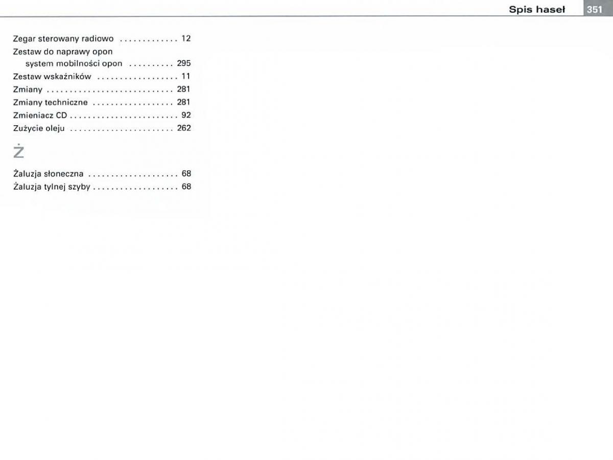 manual  Audi A6 C6 instrukcja / page 340