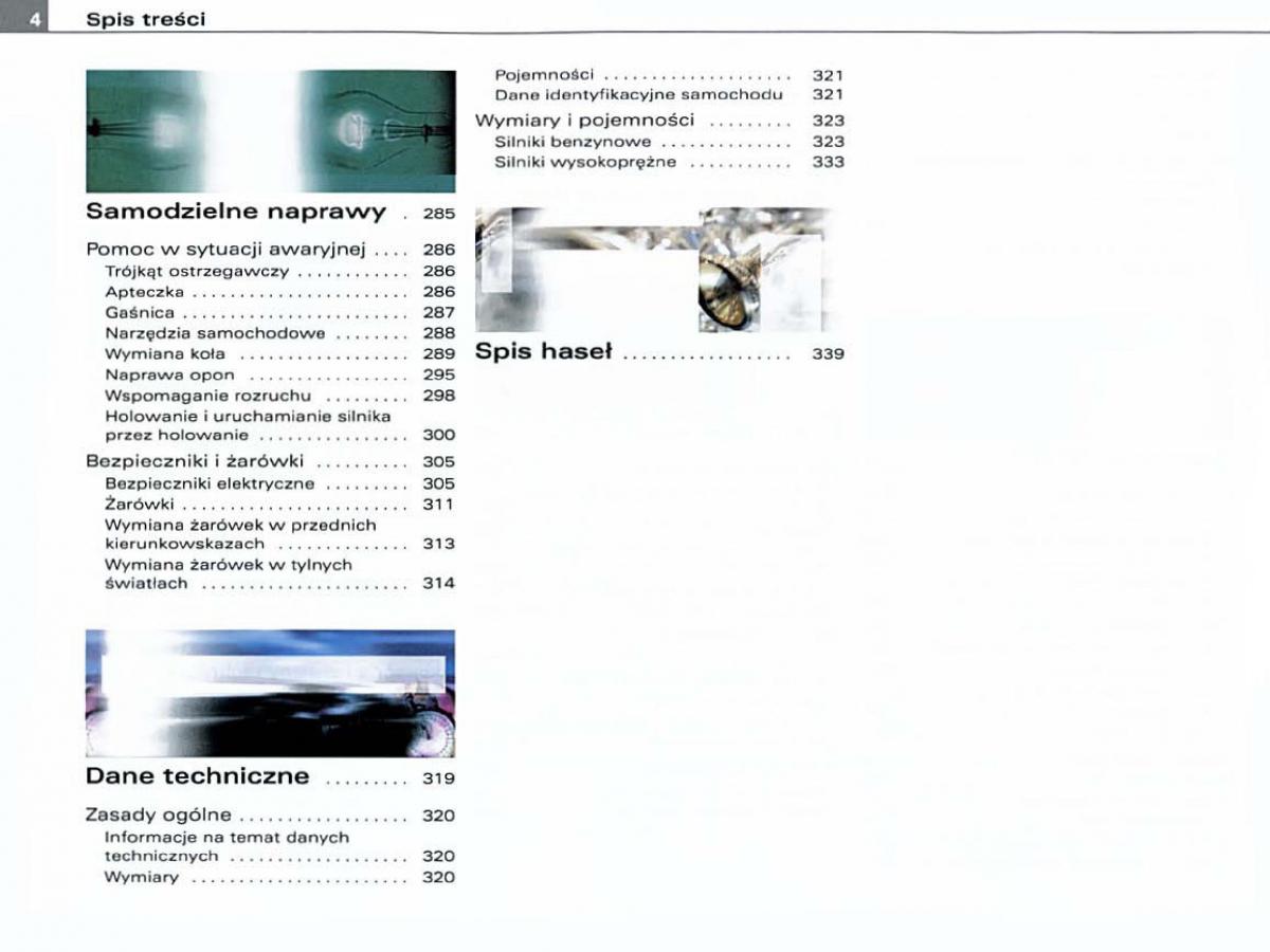 manual  Audi A6 C6 instrukcja / page 5