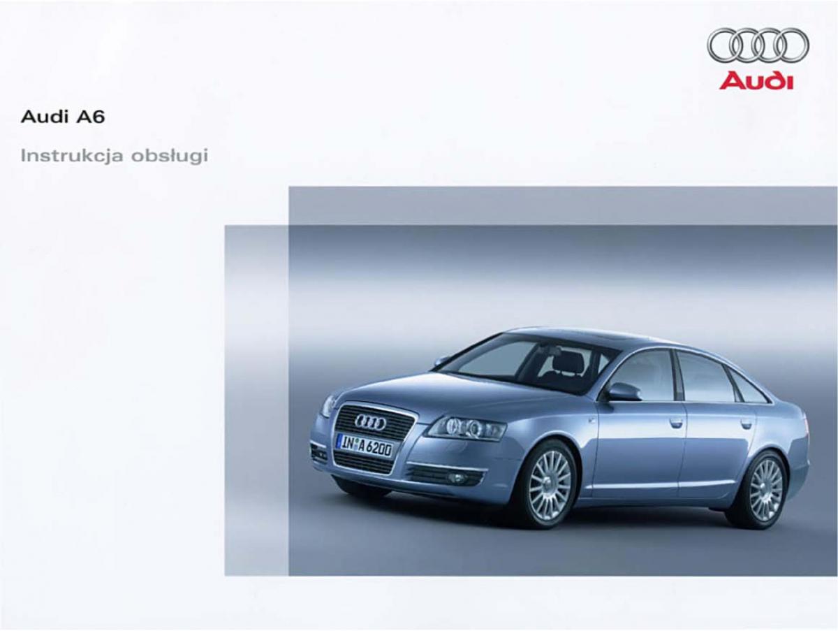 Audi A6 C6 instrukcja obslugi / page 1