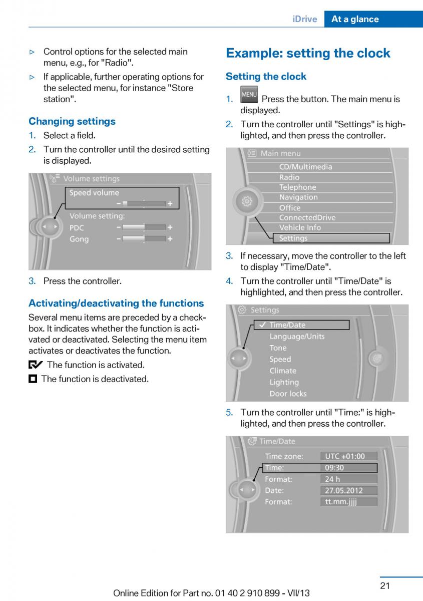 BMW X6 M Power F16 owners manual / page 21