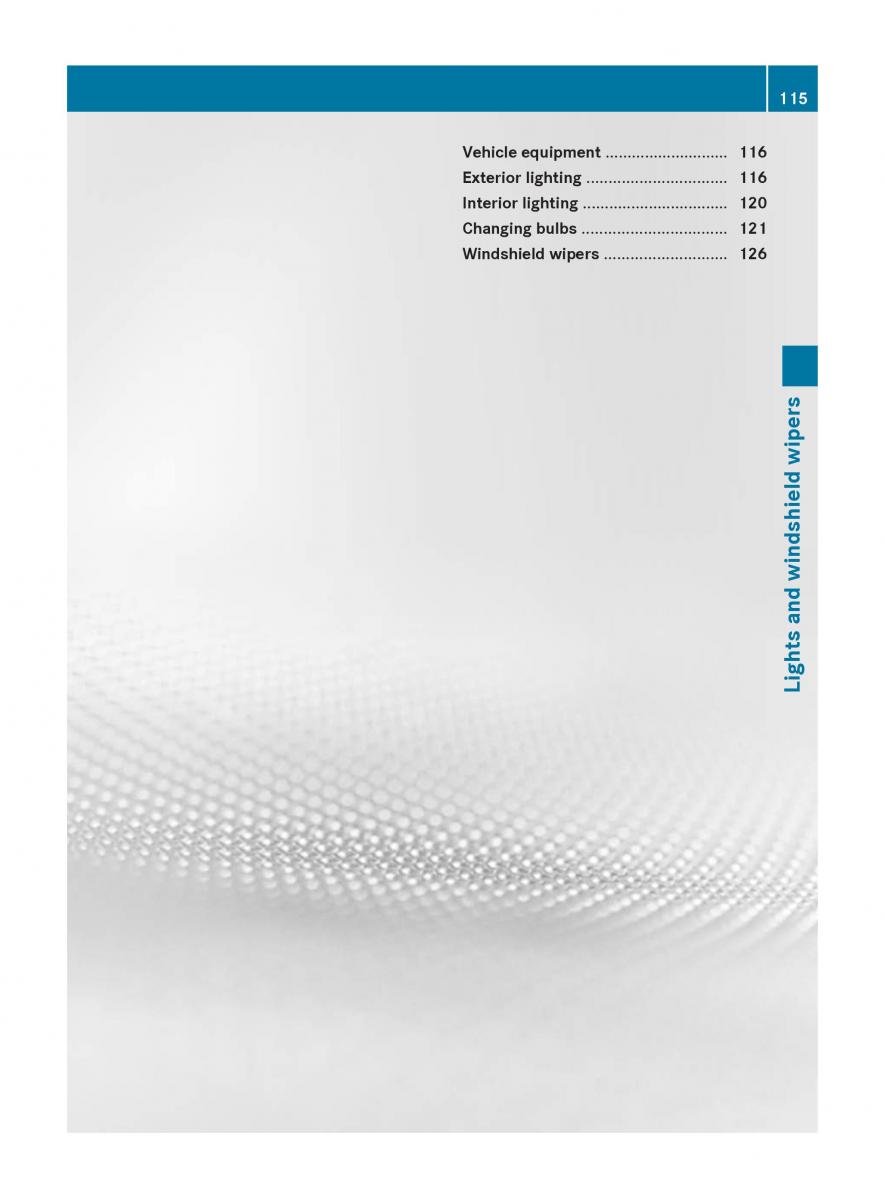 Mercedes Benz R Class owners manual / page 117