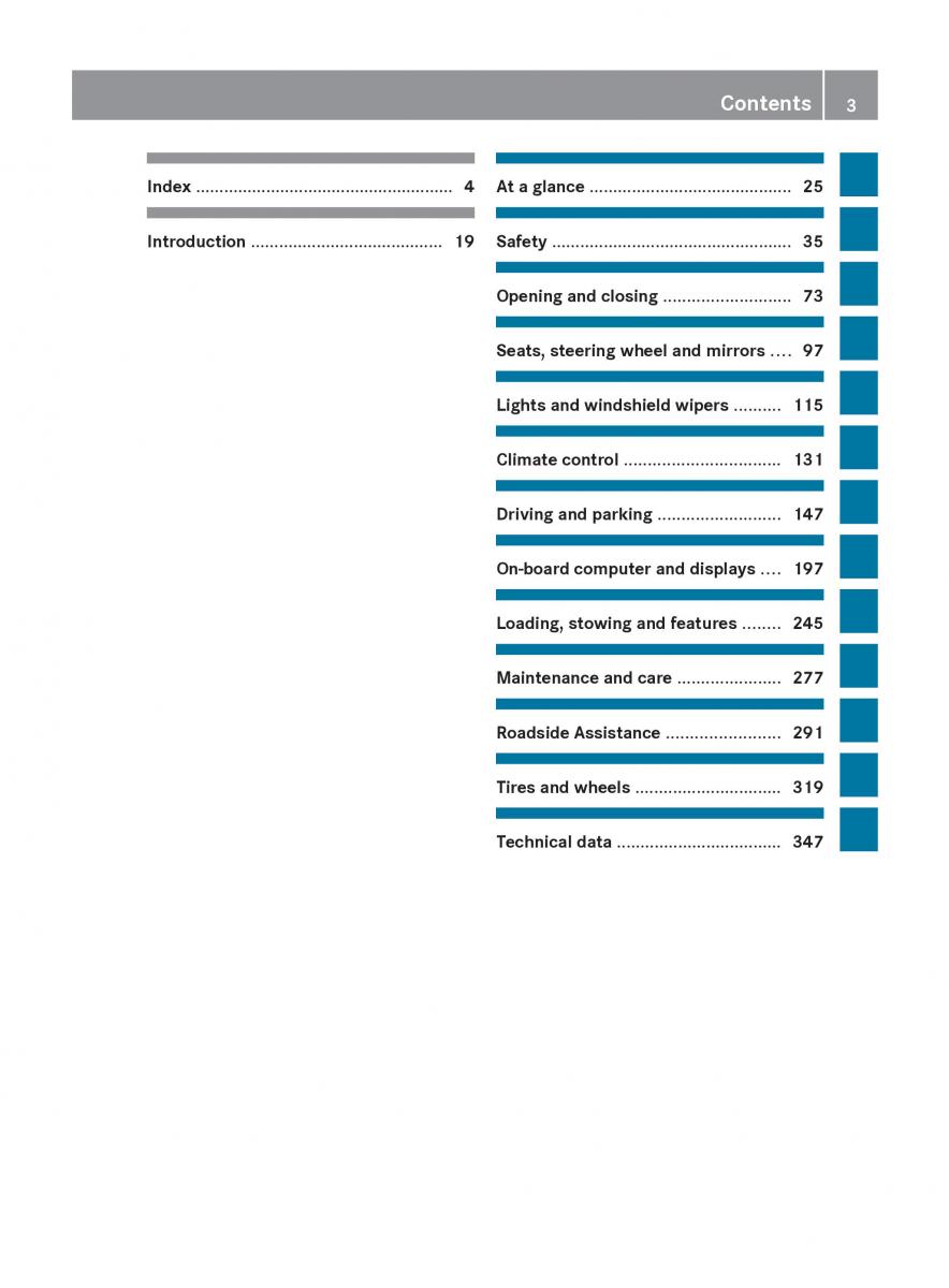 manual  Mercedes Benz R Class owners manual / page 5