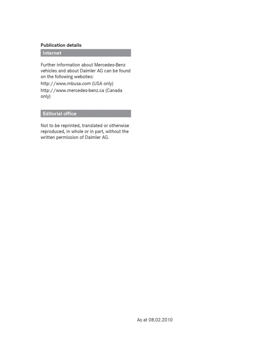 Mercedes Benz R Class owners manual / page 363