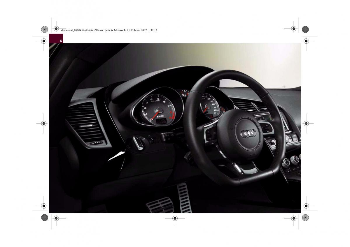 Audi R8 I 1 owners manual / page 8