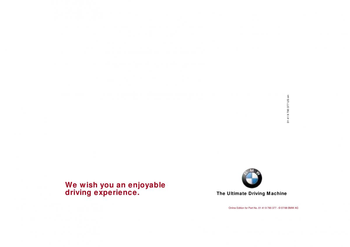 BMW 3 E36 owners manual / page 179