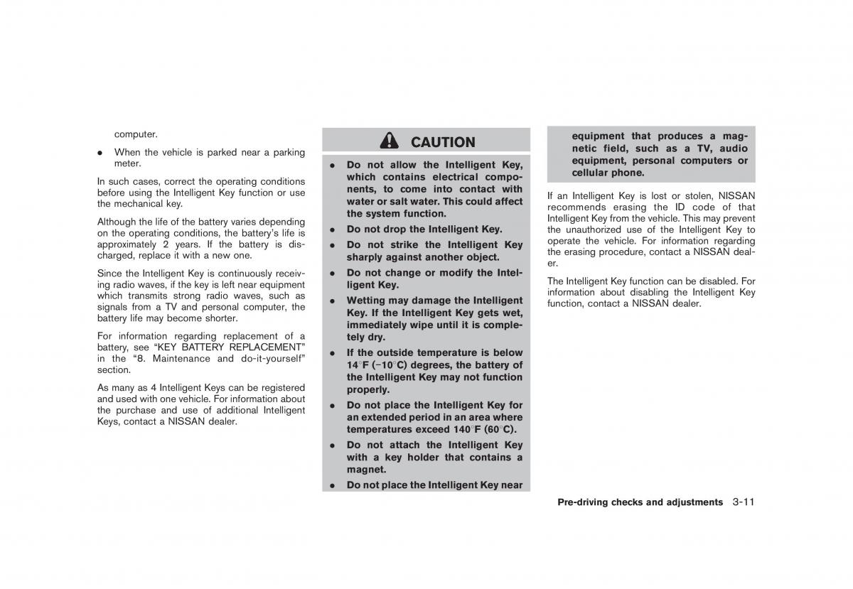 manual Nissan Juke Nissan Juke owners manual / page 127
