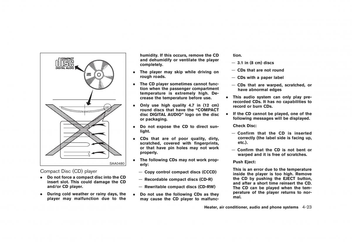 Nissan Juke owners manual / page 167