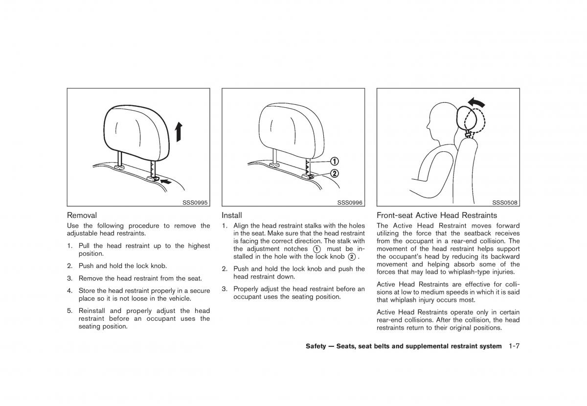 manual Nissan Juke Nissan Juke owners manual / page 23