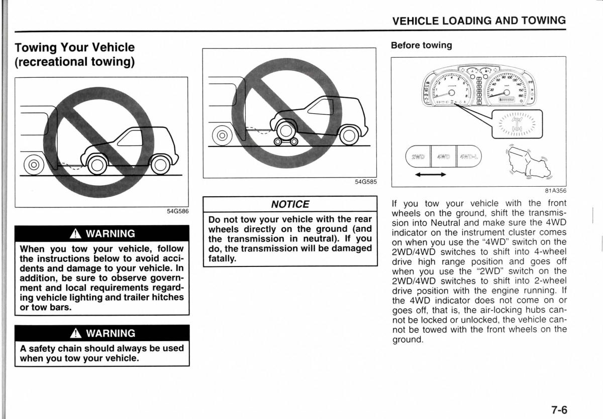Suzuki Jimny III 3 owners manual / page 112