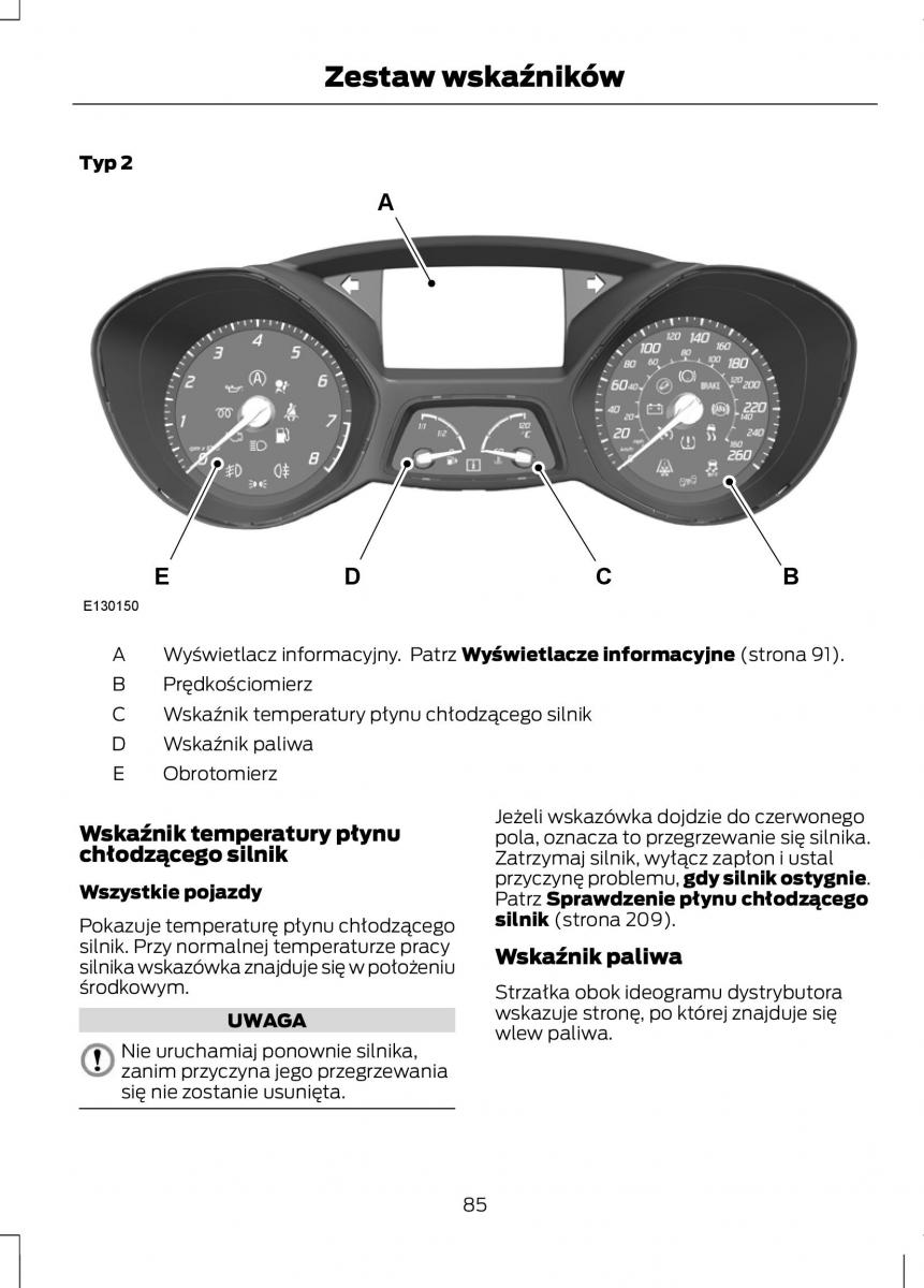 Ford C Max II 2 instrukcja obslugi / page 87