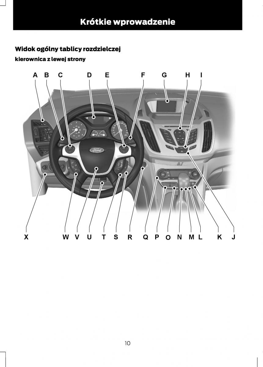 manual  Ford C Max II 2 instrukcja / page 12